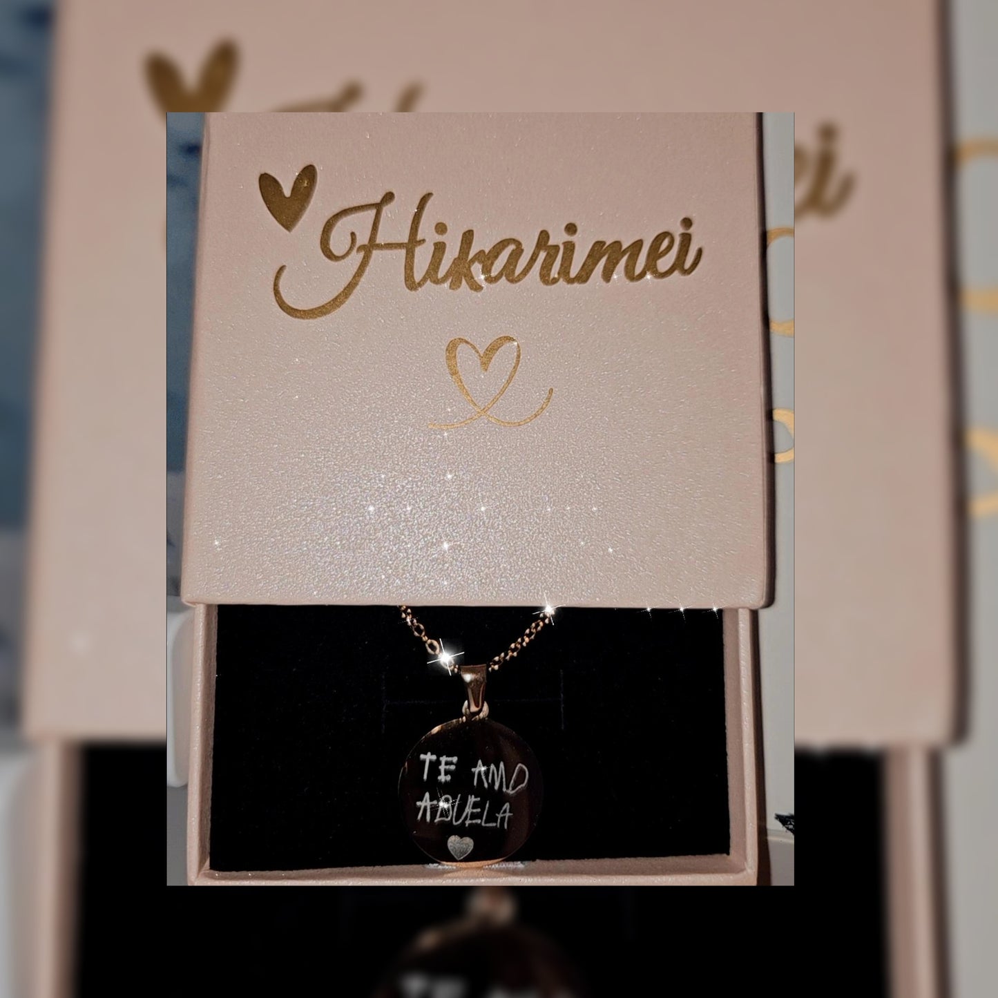 Pack de Regalo Emotivo, Taza + Collar con Mensaje – Caja Única Personalizada