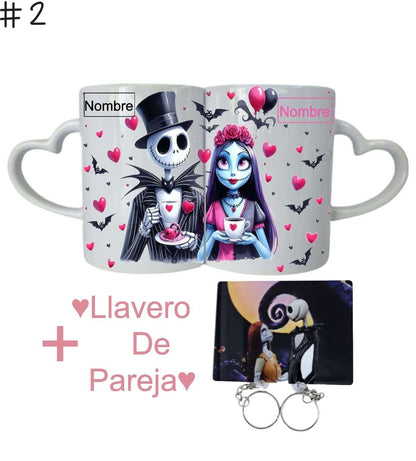 Tazas Pareja Personalizables