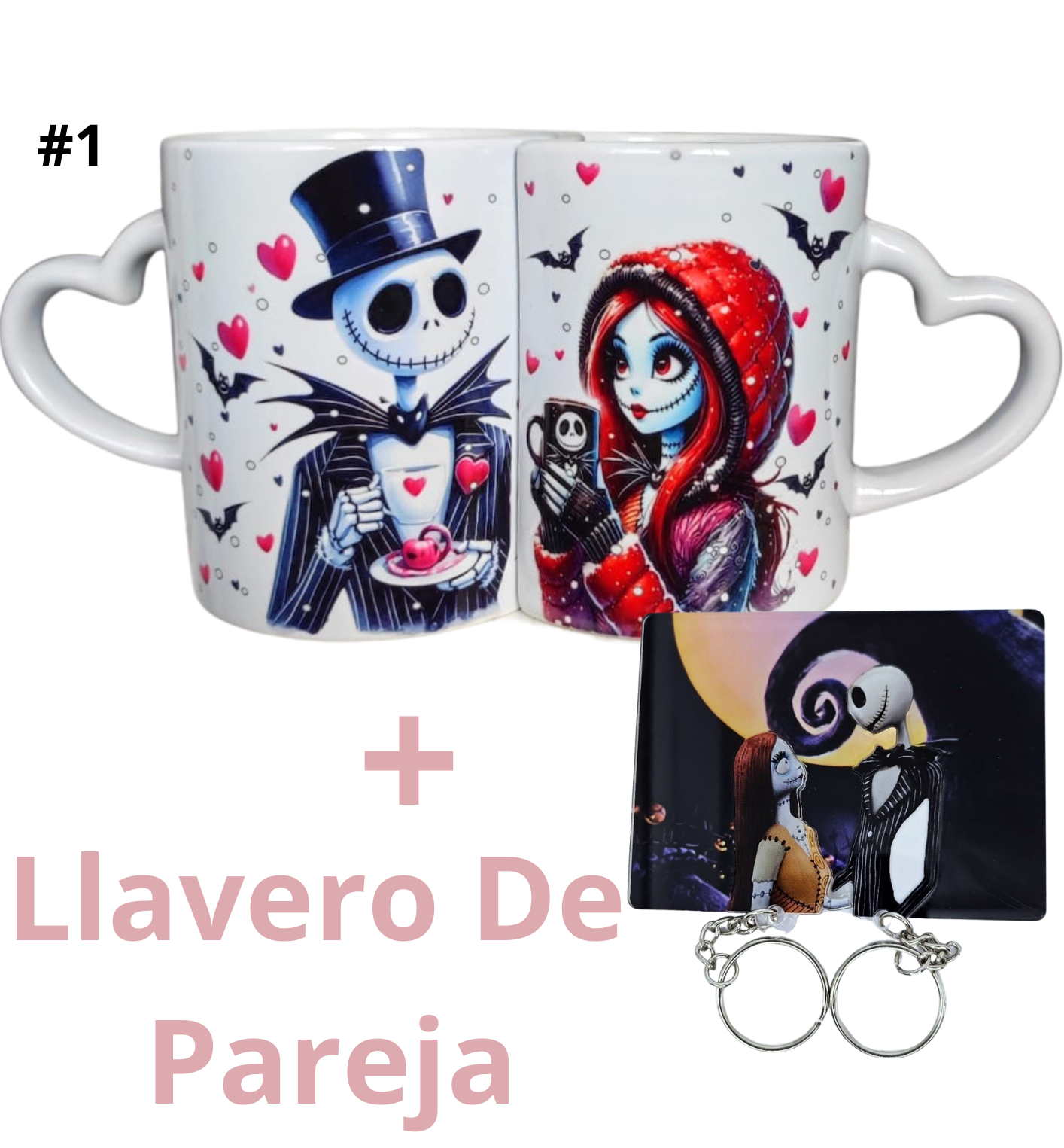 Tazas Pareja Personalizables